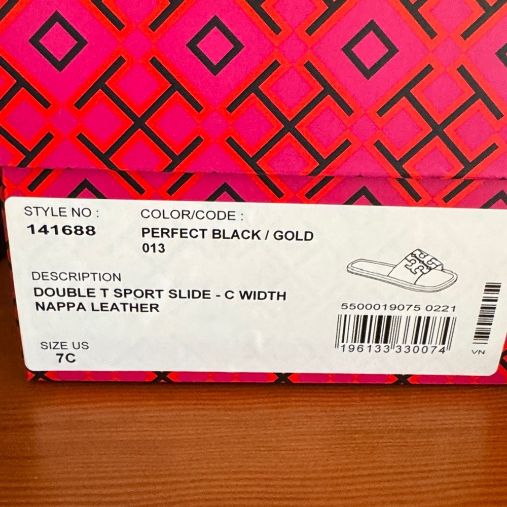 Tory Burch Double T Sport Slide size 7C (wide).
Worn once. - Picture 6 of 6